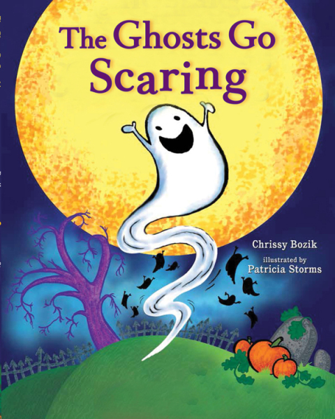 Cover image for book The Ghosts Go Scaring