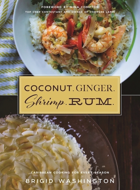 Cover image for book Coconut. Ginger. Shrimp. Rum.