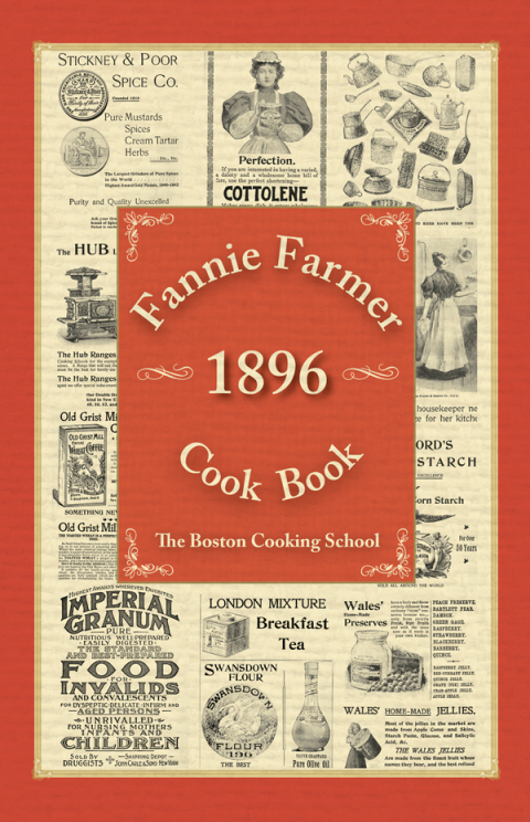 Cover image for book Fannie Farmer 1896 Cook Book