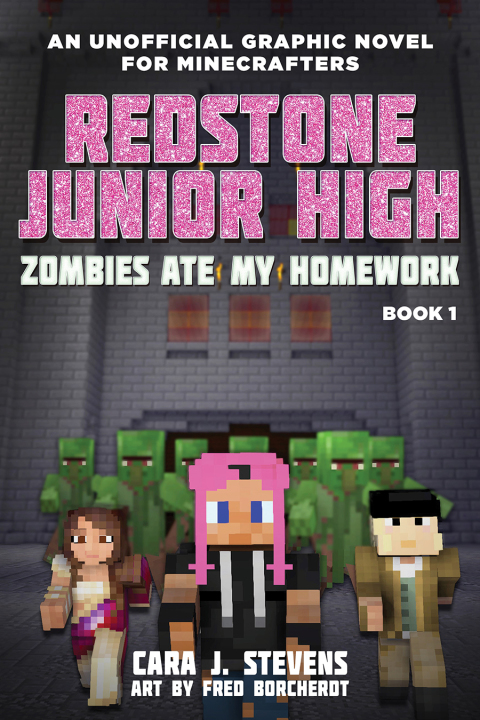 Cover image for book Zombies Ate My Homework