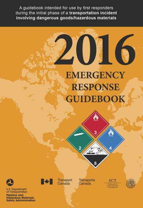 Cover image for book Emergency Response Guidebook