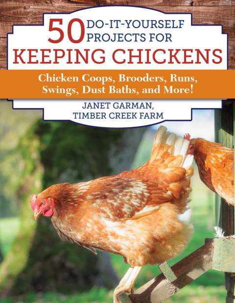 Cover image for book 50 Do-It-Yourself Projects for Keeping Chickens