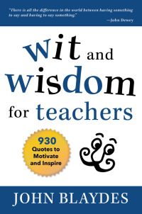 Cover image: Wit and Wisdom for Teachers 9781510736948