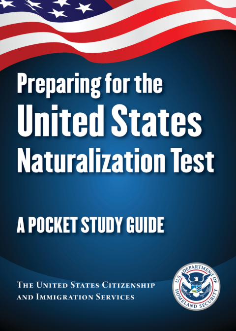 Cover image for book Preparing for the United States Naturalization Test