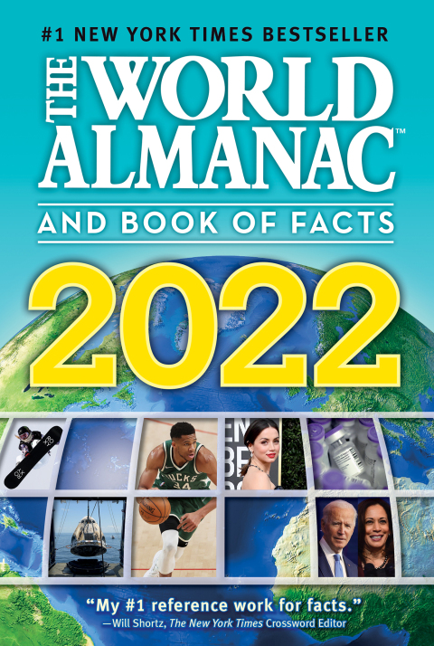 Cover image for book The World Almanac and Book of Facts 2022