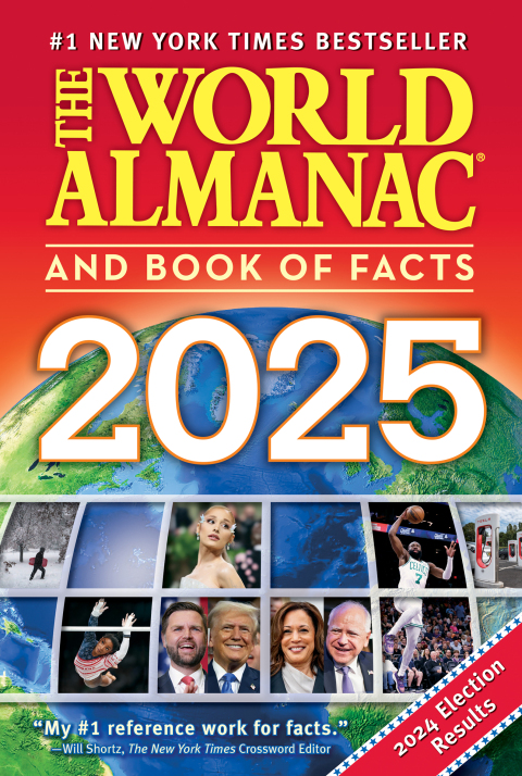 Cover image for book The World Almanac and Book of Facts 2025