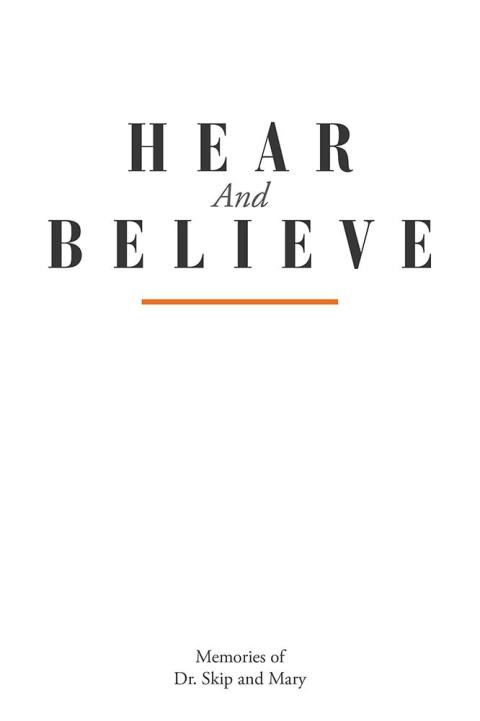 Cover image for book Hear and Believe