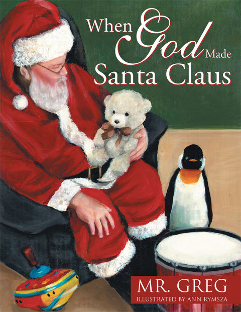 Cover image for book When God Made Santa Claus