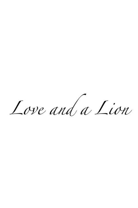 Cover image for book Love and a Lion