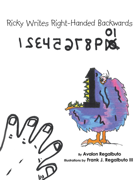 Cover image for book Ricky Writes Right-Handed Backwards