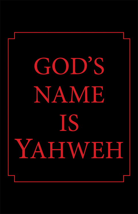Cover image for book God's Name Is Yahweh