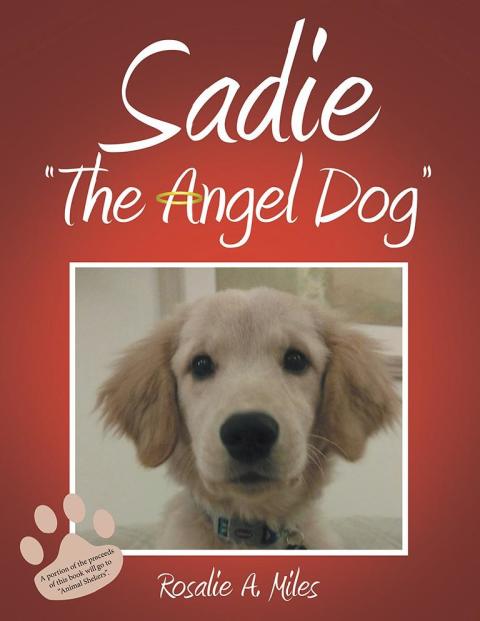 Cover image for book Sadie “The Angel Dog”