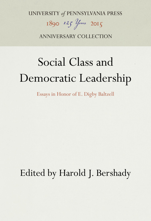 Social Class and Democratic Leadership