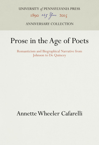 Prose in the Age of Poets