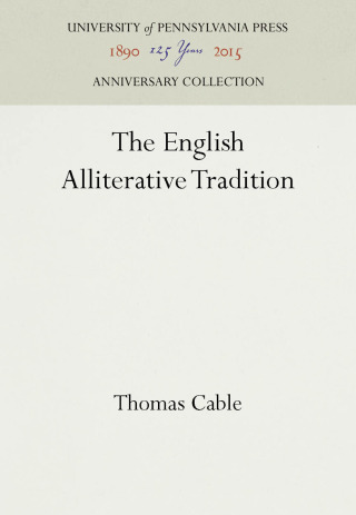 The English Alliterative Tradition