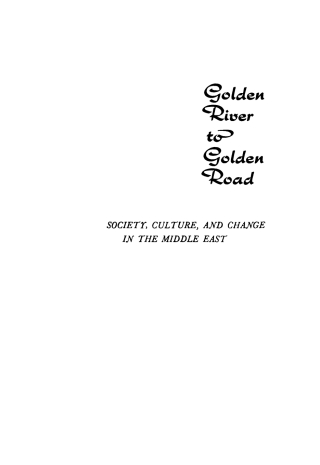 Golden River to Golden Road