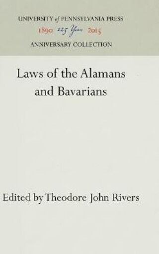 Laws of the Alamans and Bavarians