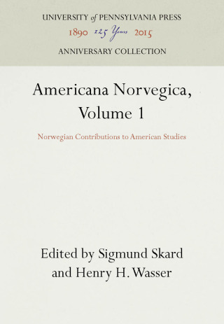 Americana Norvegica, Volume 1