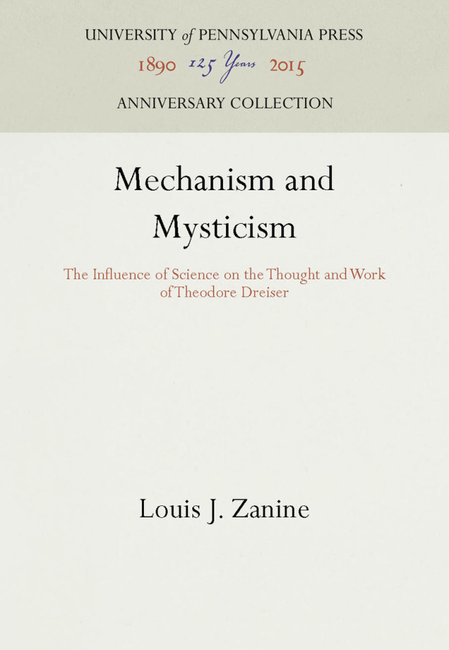 Mechanism and Mysticism