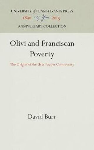 Olivi and Franciscan Poverty