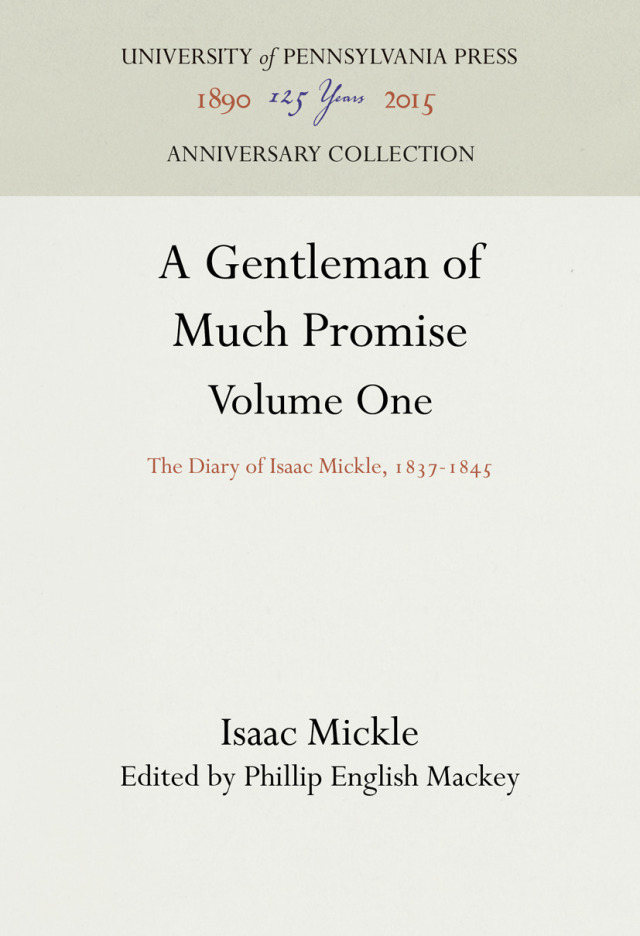 A Gentleman of Much Promise, Volumes 1 and 2
