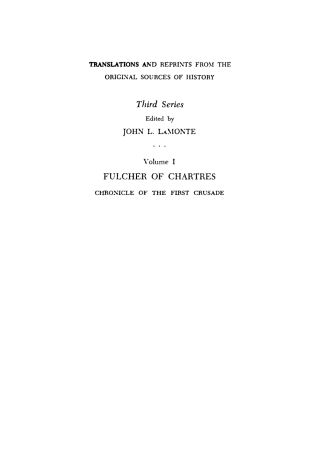 Fulcher of Chartres