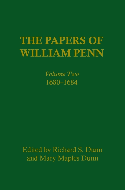 Cover image for book The Papers of William Penn, Volume 2