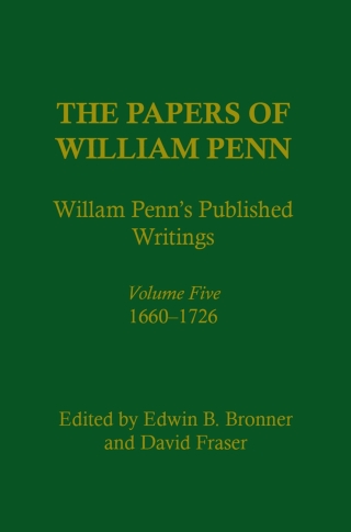 The Papers of William Penn, Volume 5