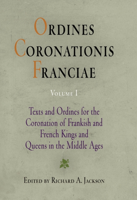 Cover image for book Ordines Coronationis Franciae, Volume 1