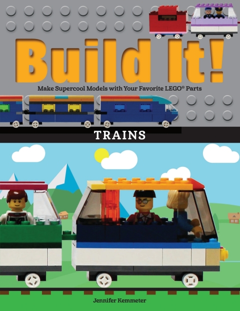 Cover image for book Build It! Trains