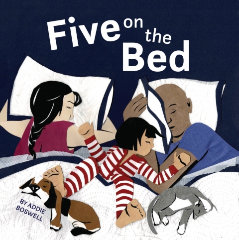 Cover image for book Five on the Bed