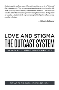 Love And Stigma The Outcast System 9781514415221 Vitalsource