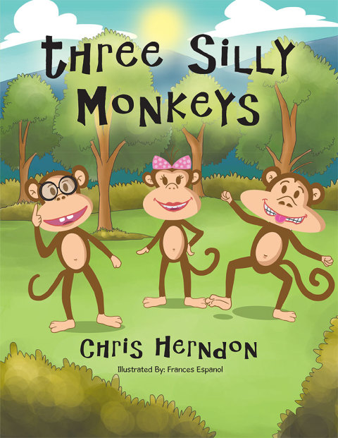 Cover image for book Three Silly Monkeys