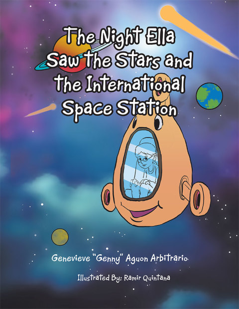 Cover image for book The Night Ella Saw the Stars and the International Space Station