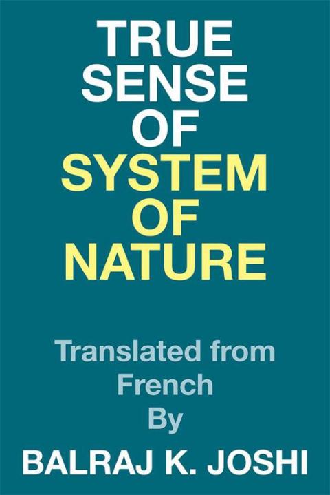 Cover image for book True Sense of  System of Nature