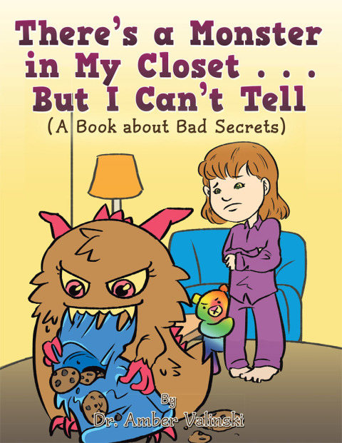 Cover image for book There’S a Monster in My Closet . . . but I Can’T Tell