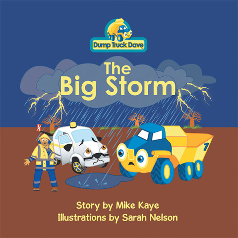 Cover image for book Dump Truck Dave . . . The Big Storm