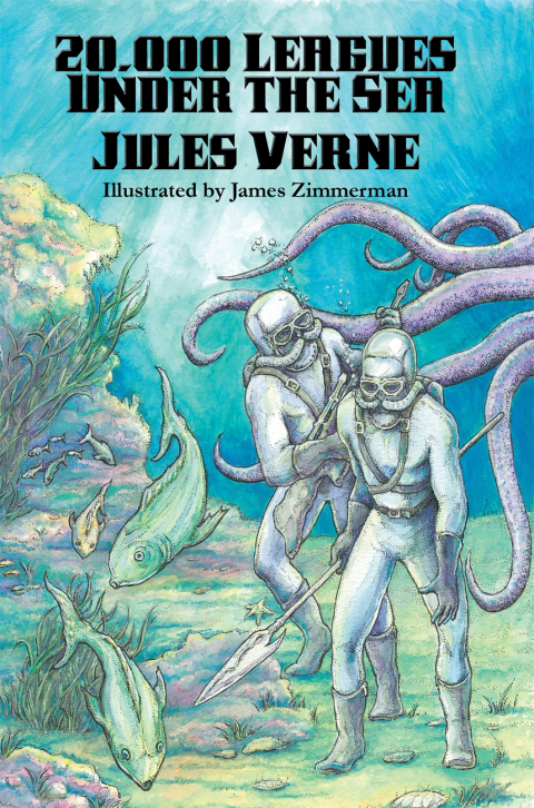 Cover image for book 20,000 Leagues Under the Sea (Illustrated Edition)