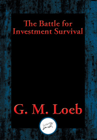 صورة الغلاف: The Battle for Investment Survival