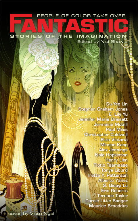 Cover image for book People of Color Take over Fantastic Stories of the Imagination