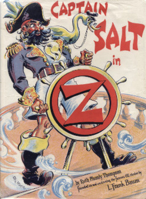 Cover image for book The Illustrated Captain Salt in Oz