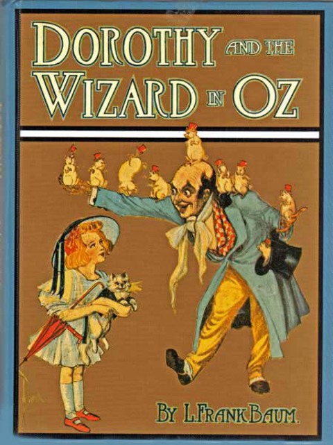 Cover image for book The Illustrated Dorothy and The Wizard in Oz