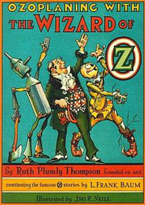 Cover image for book The Illustrated Ozoplaning With The Wizard of Oz