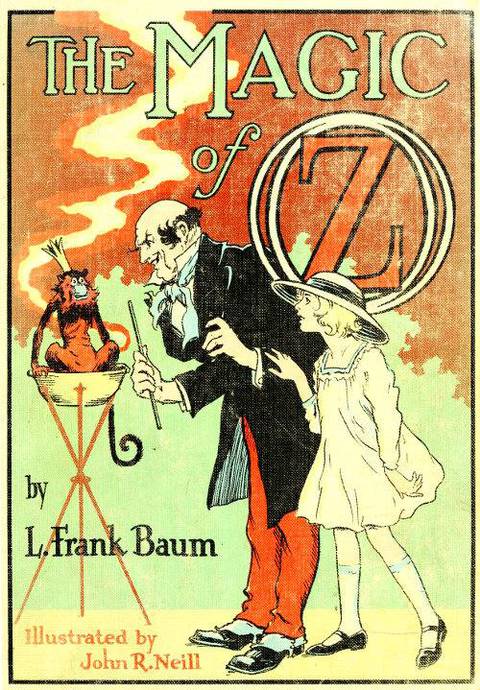 Cover image for book The Illustrated Magic of Oz