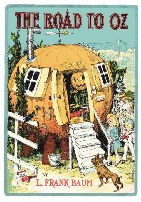 Cover image for book The Illustrated Road to Oz