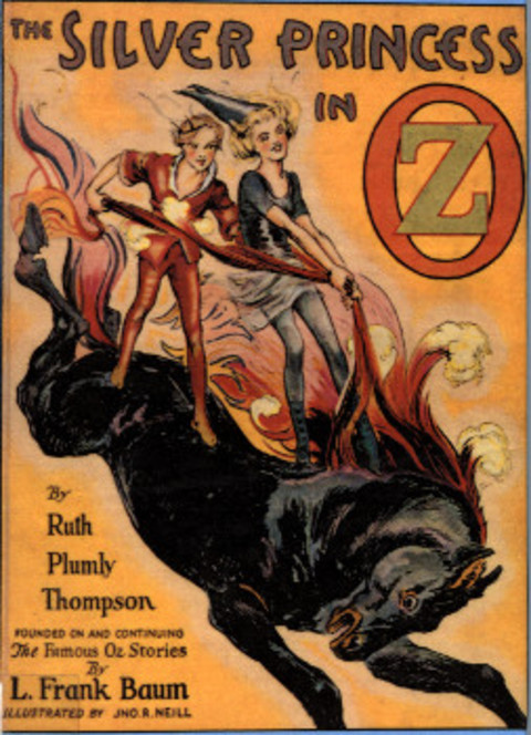 Cover image for book The Illustrated Silver Princess in Oz