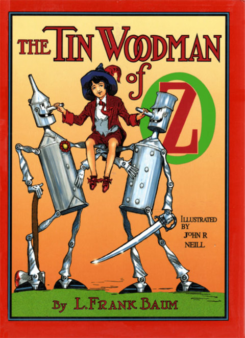 Cover image for book The Illustrated Tin Woodman of Oz