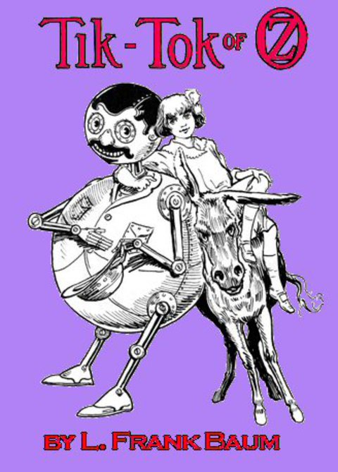 Cover image for book The Illustrated Tik-Tok of Oz