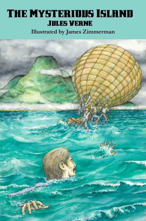 Cover image for book The Mysterious Island