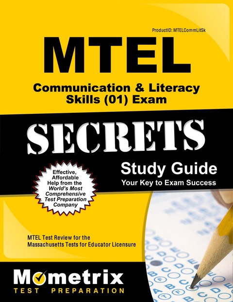 Cover image for book MTEL Communication & Literacy Skills (01) Exam Secrets Study Guide